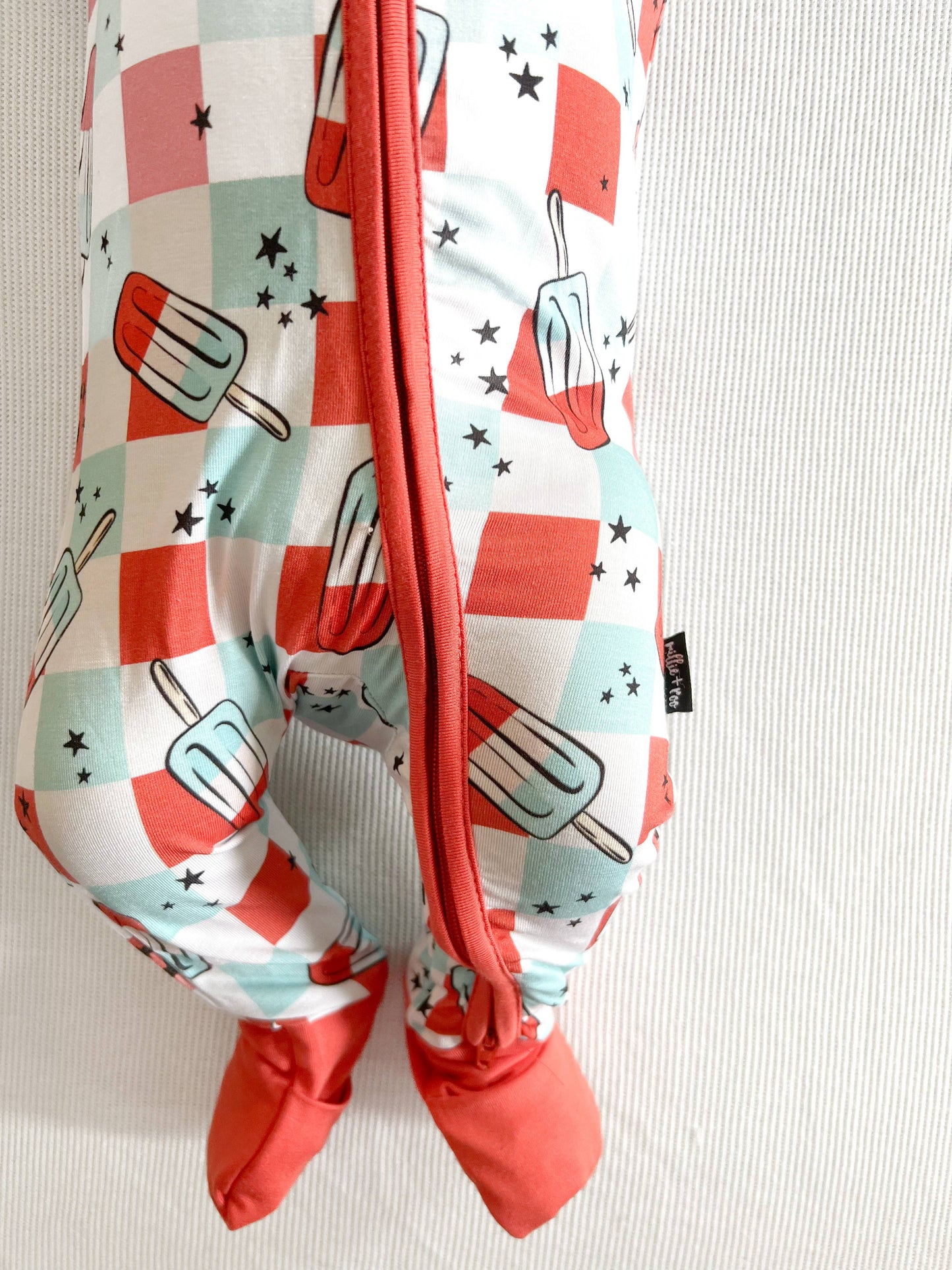 Summer Vibes Zippered Pajama