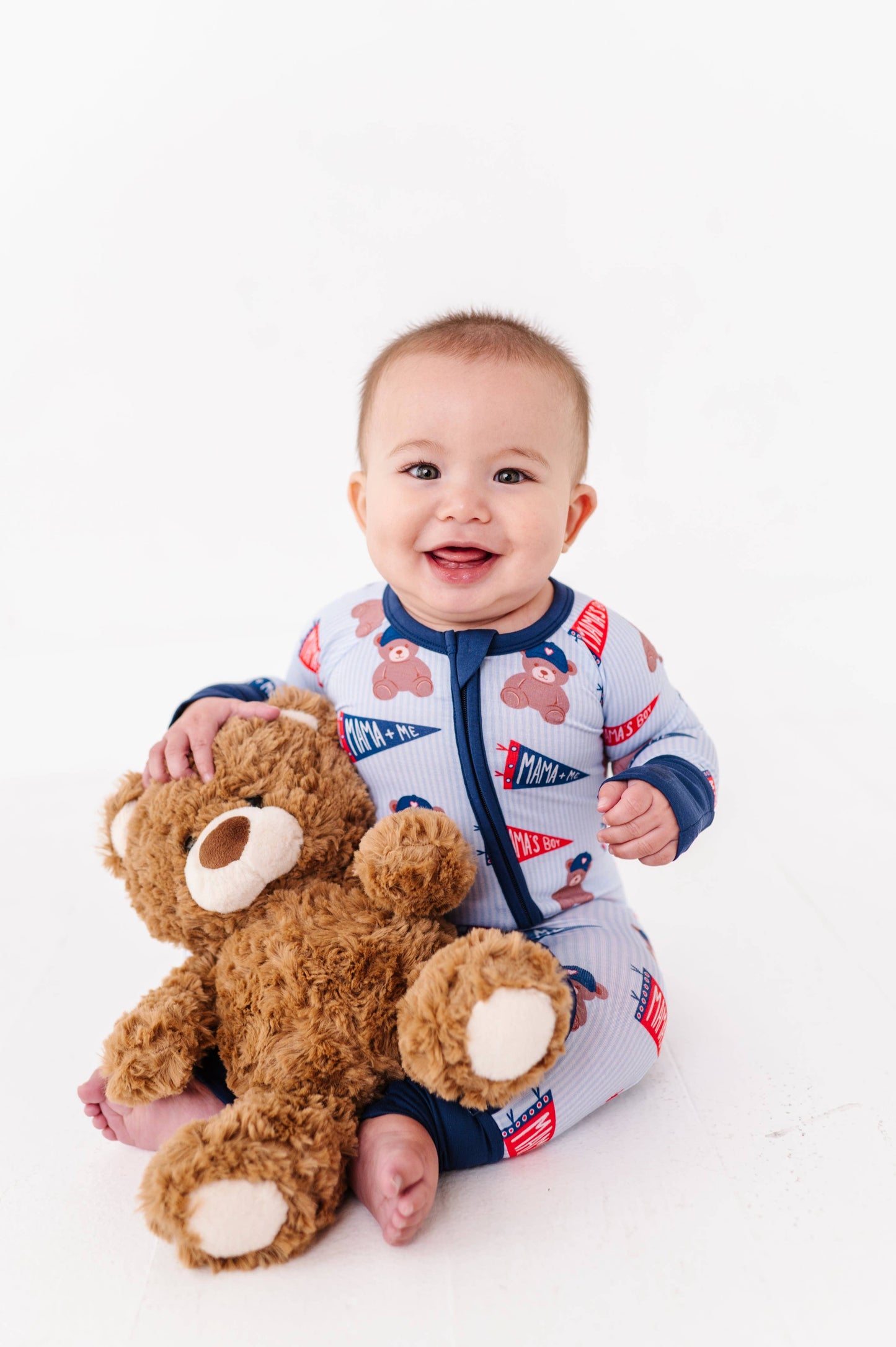 Team Mama Zippered Pajama