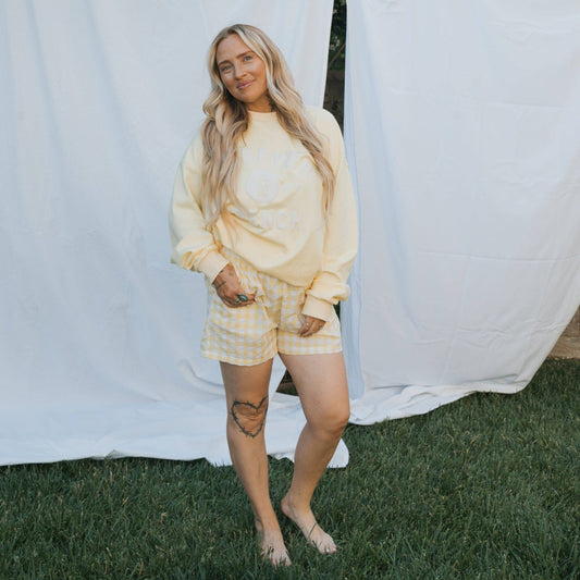 Forever French Lemon Crewneck