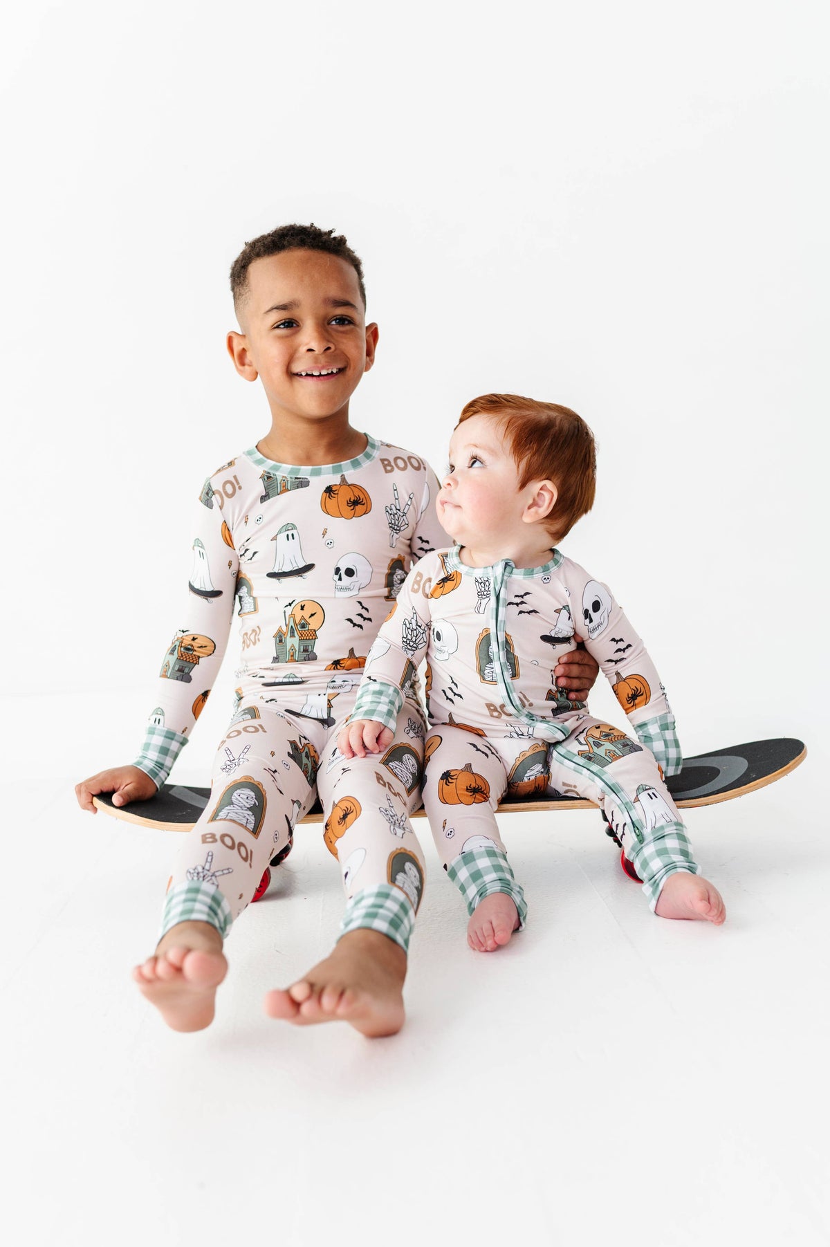 Boo Crew Zippered Pajama