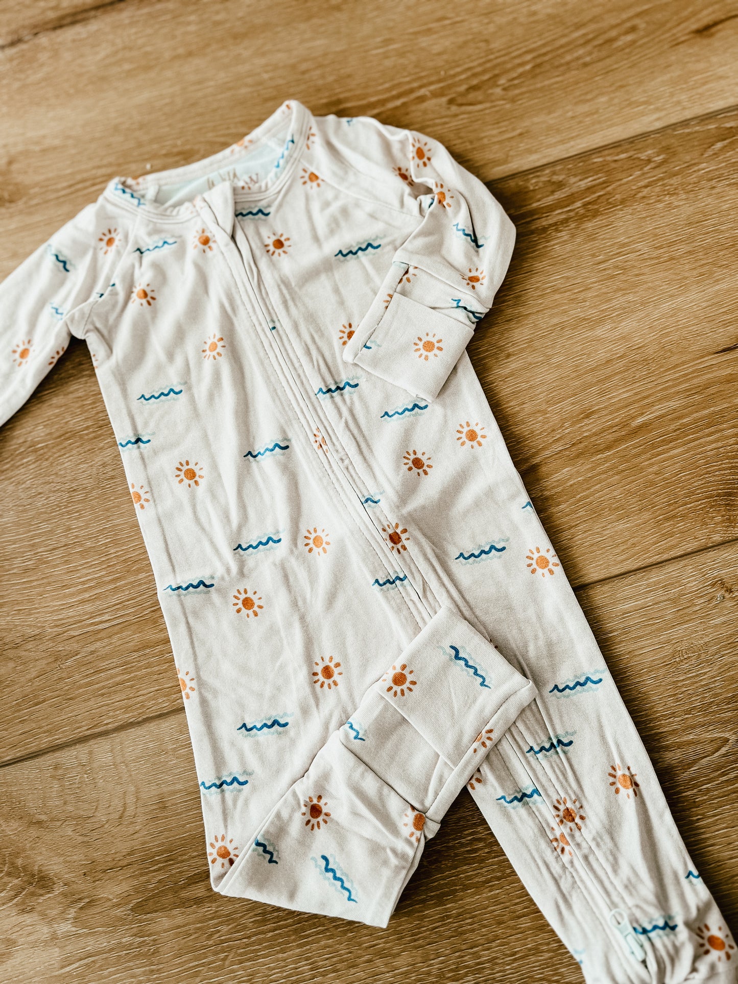 Sunny Days Zippered Pajama
