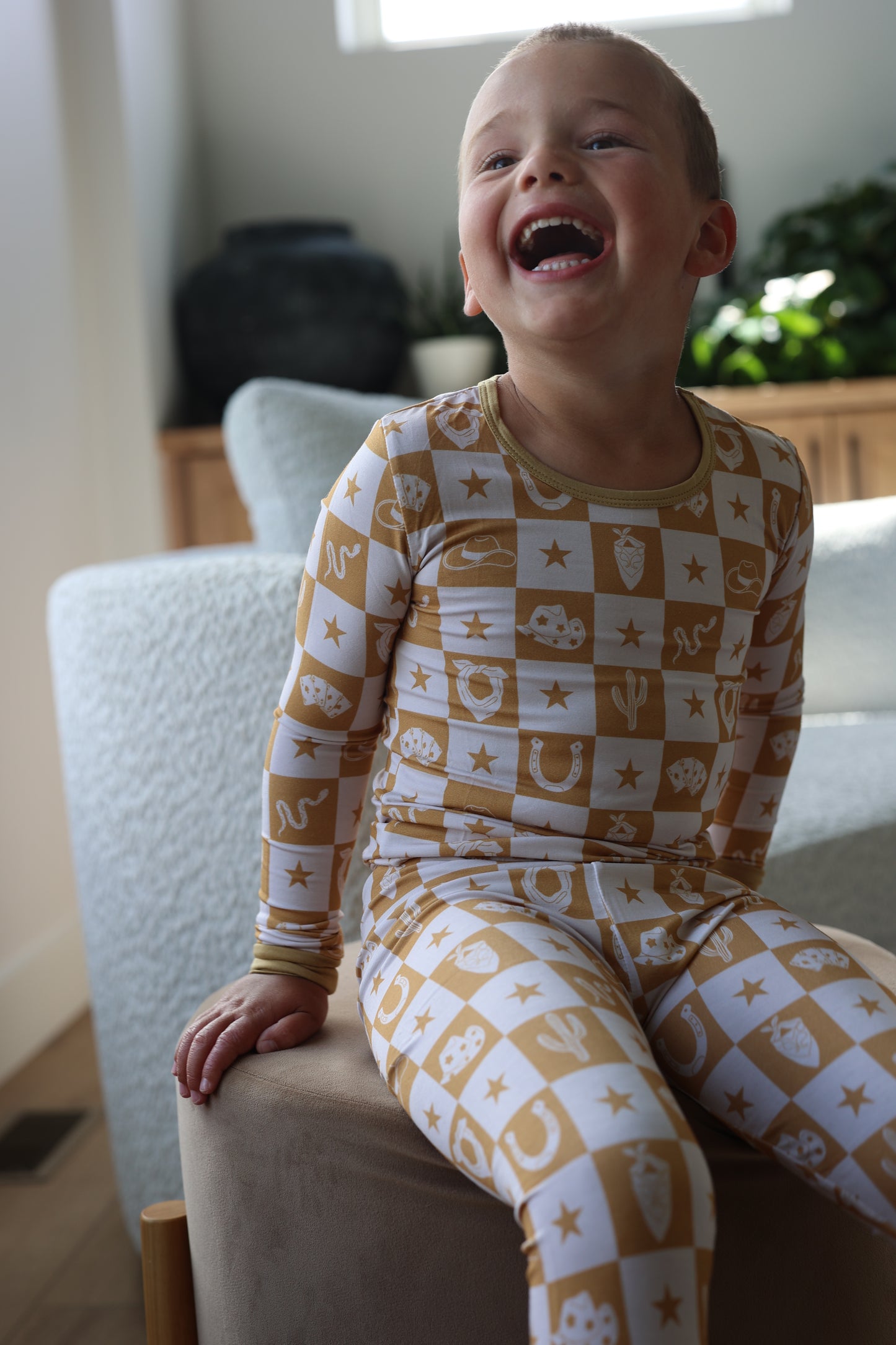 Desert Rodeo Two Piece Pajama Set