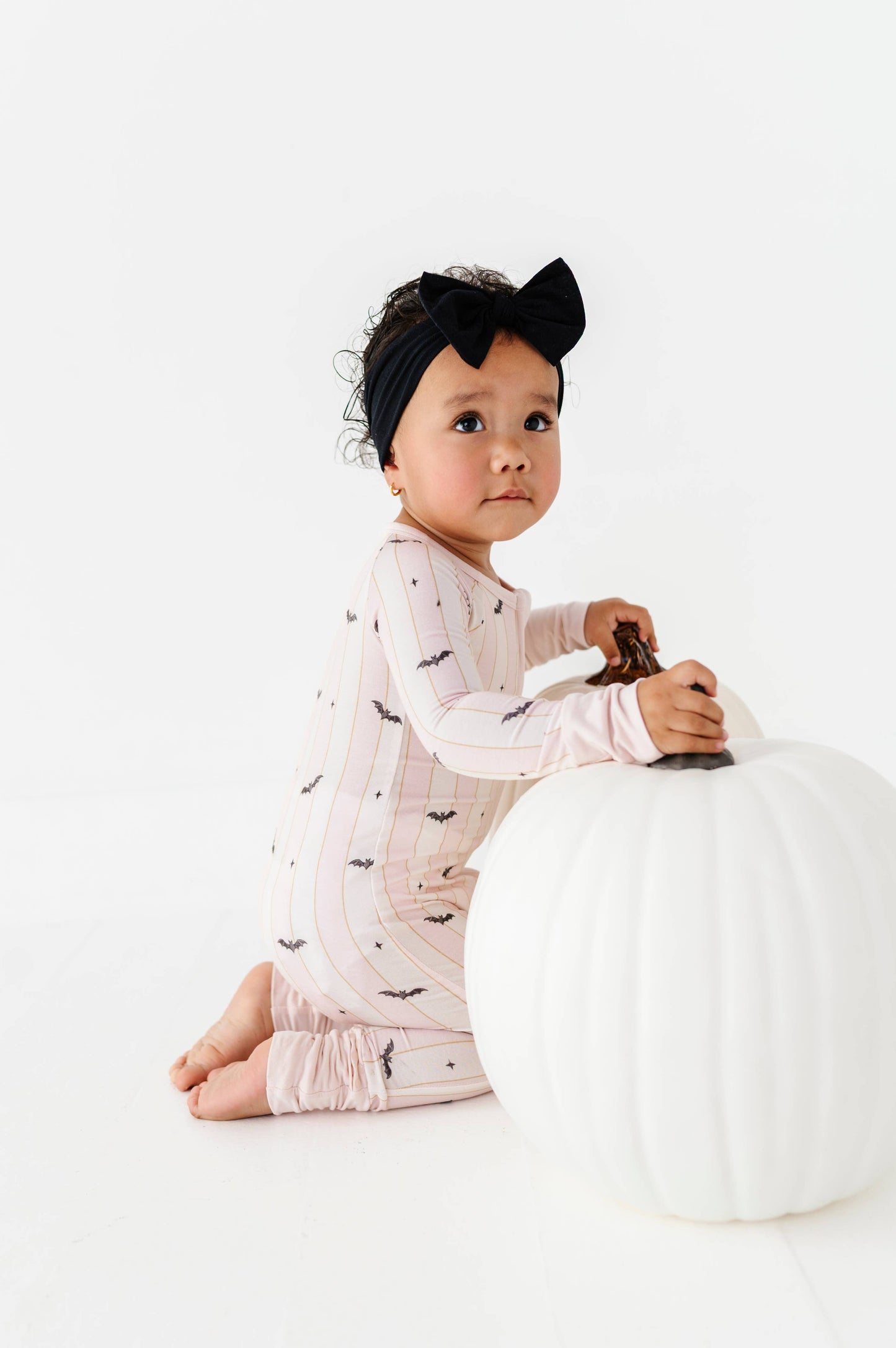 The Batty Bunch Zippered Pajama - Pink