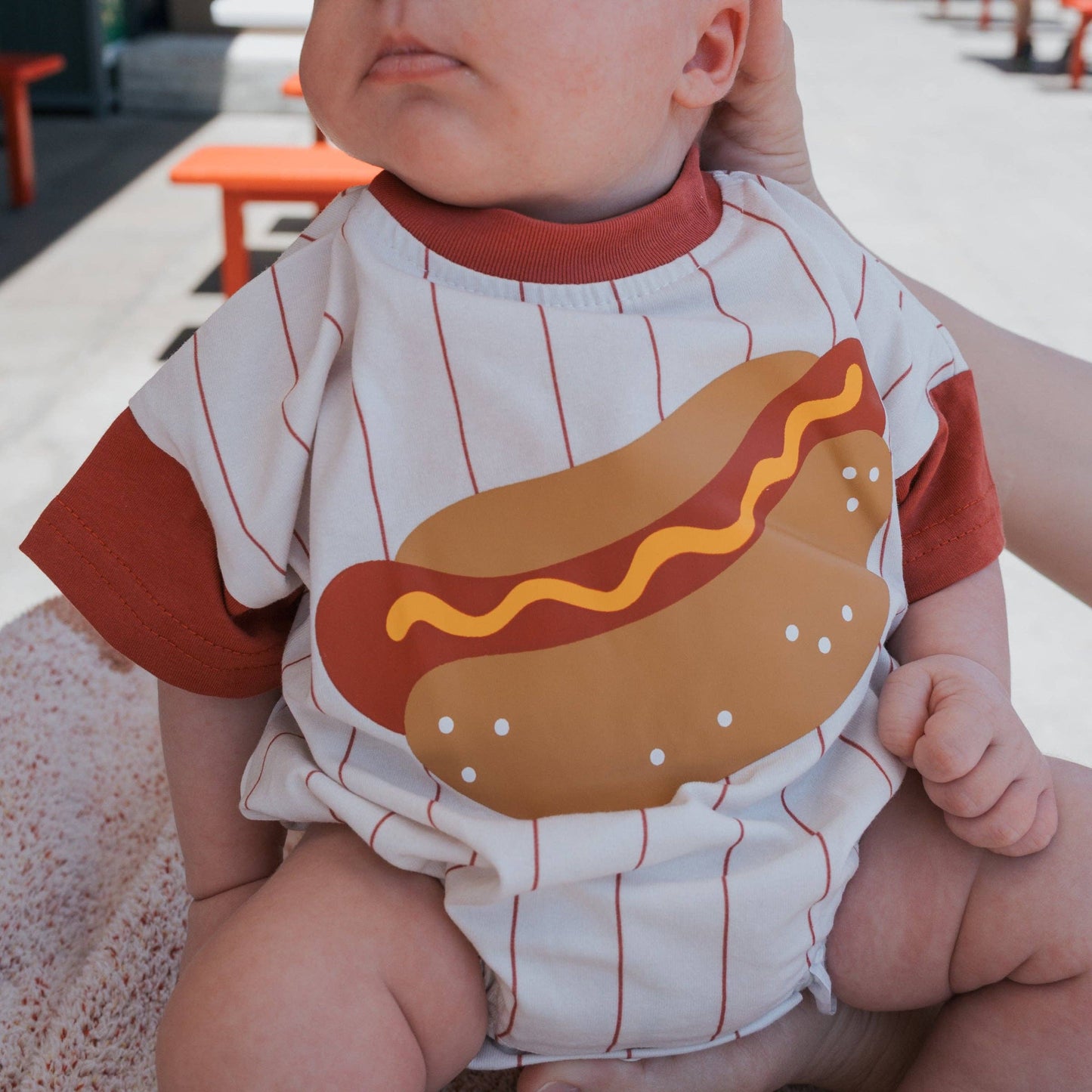 Hot Dog Romper
