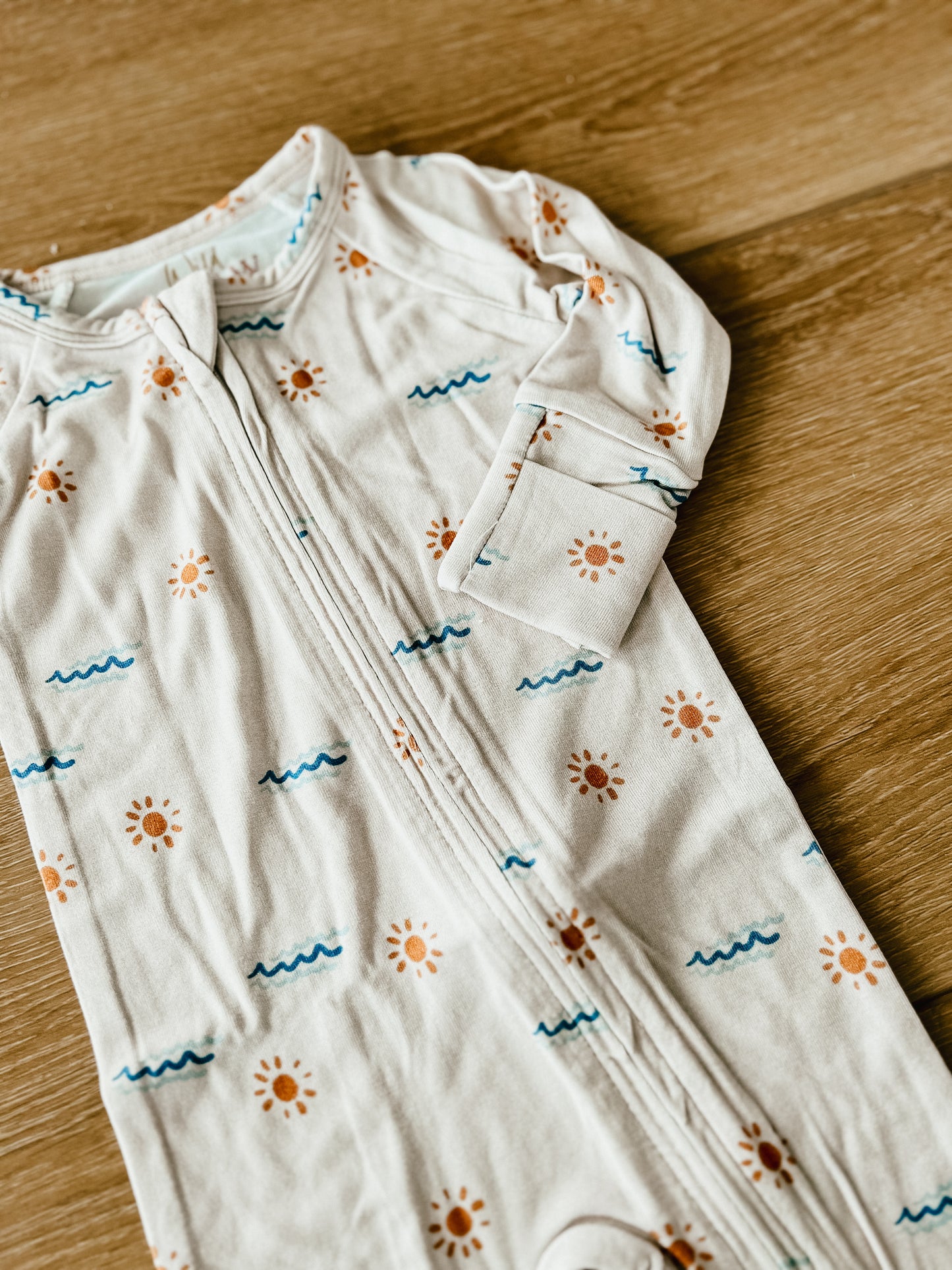 Sunny Days Zippered Pajama