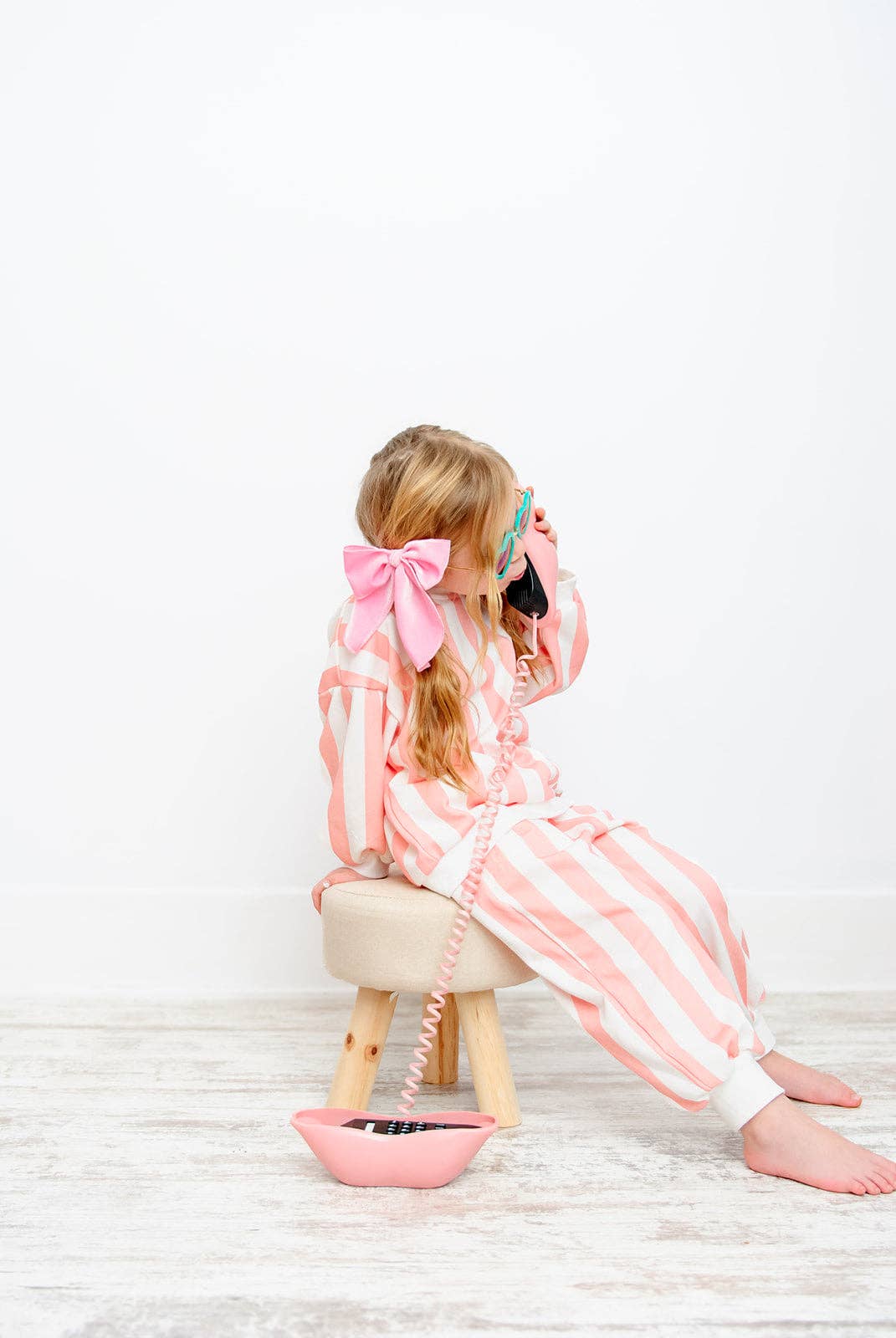 Valentine Stripe Lounge Set
