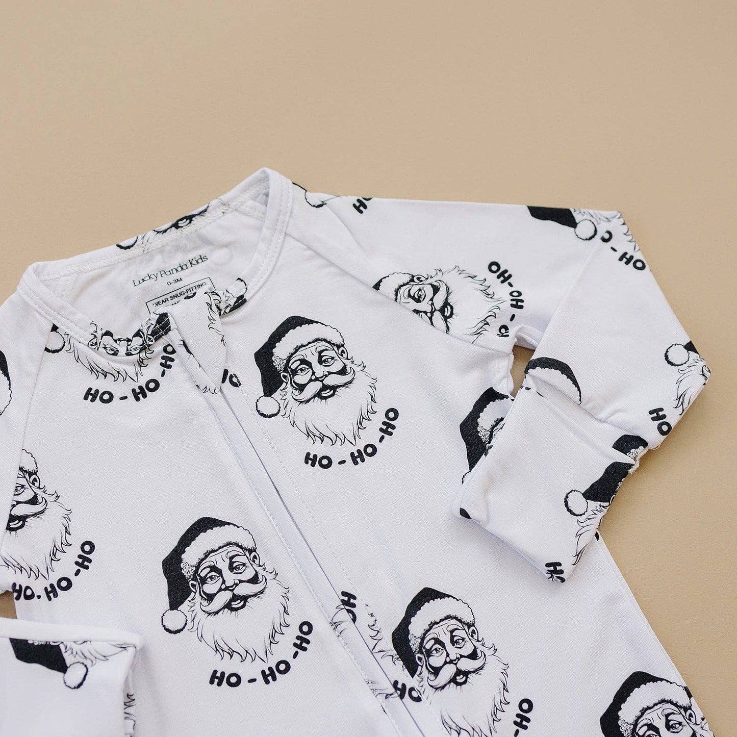 Cool Santa Zippered Pajama