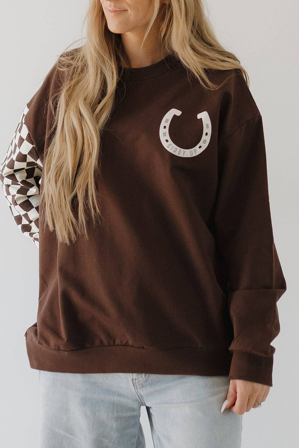 Giddy Up Women's Crewneck