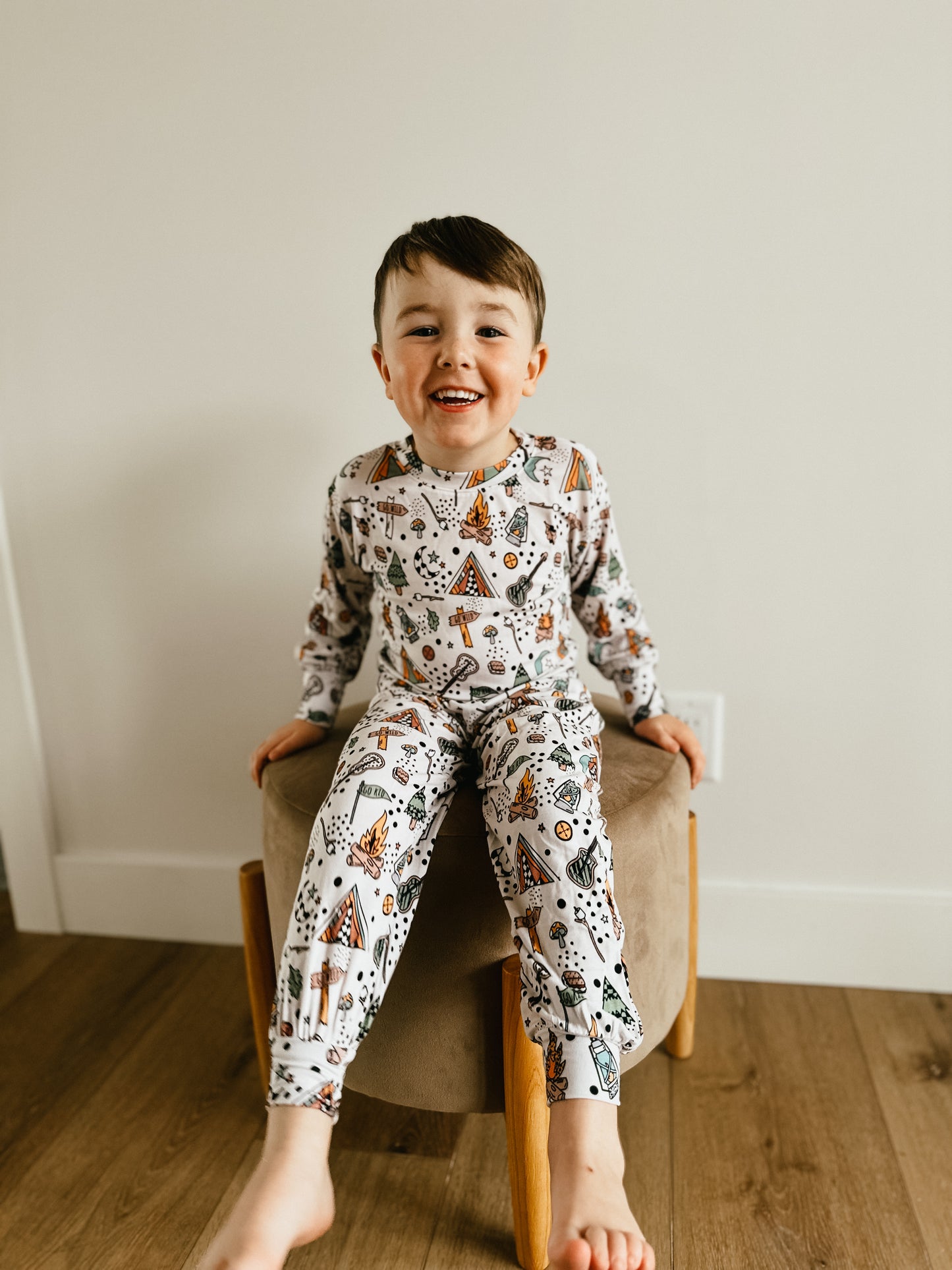 Wild Kid Two Piece Pajama Set