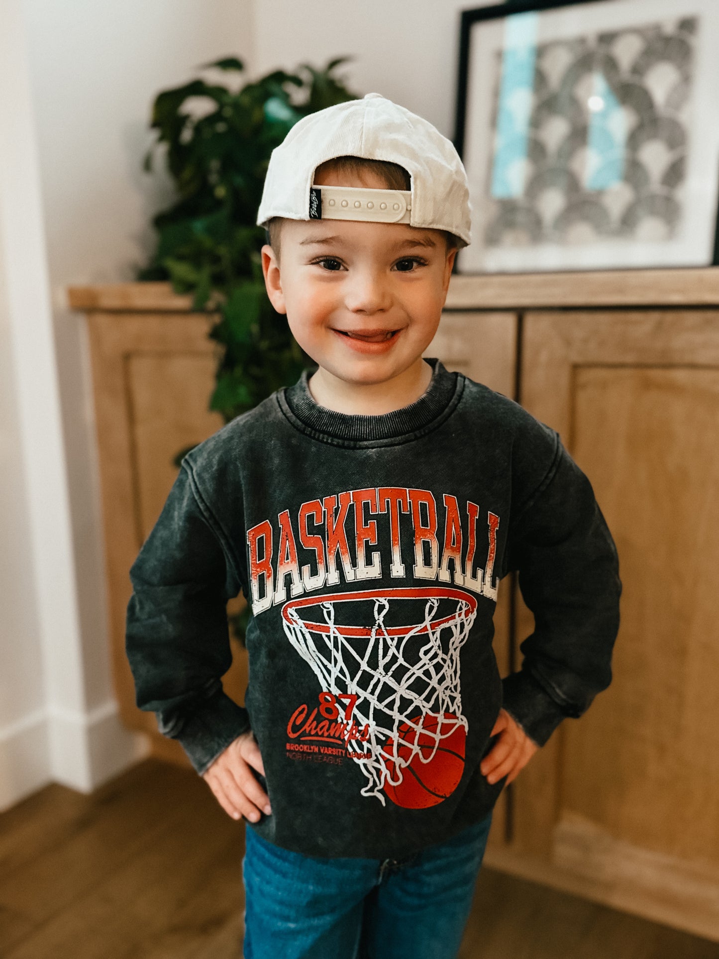 Basketball Vintage Crewneck