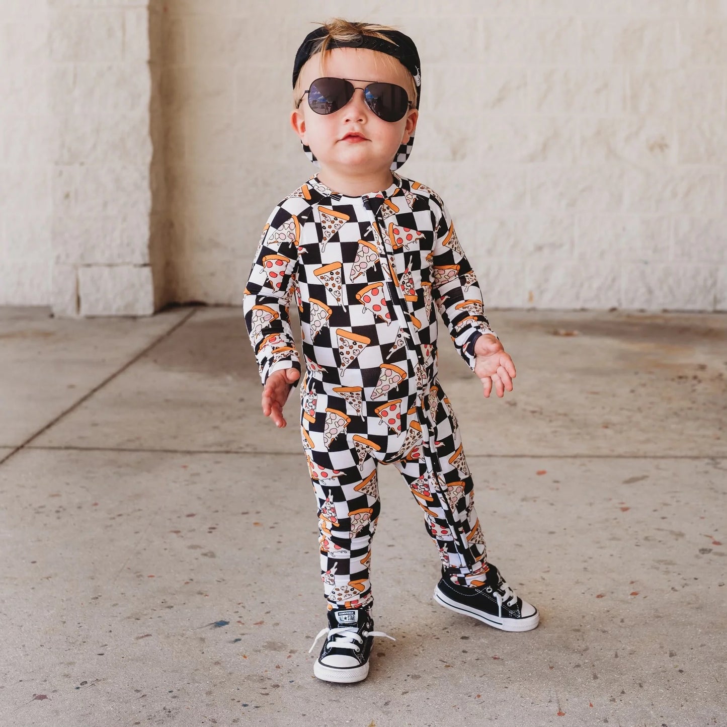 Pizza Party Zippered Pajama