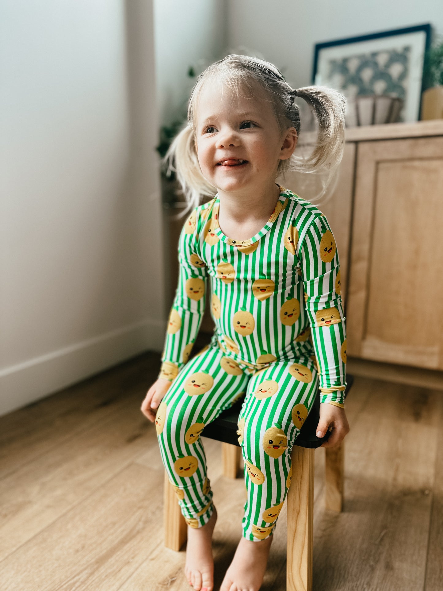 Easy Peasy Lemon Squeazy Pajama Set