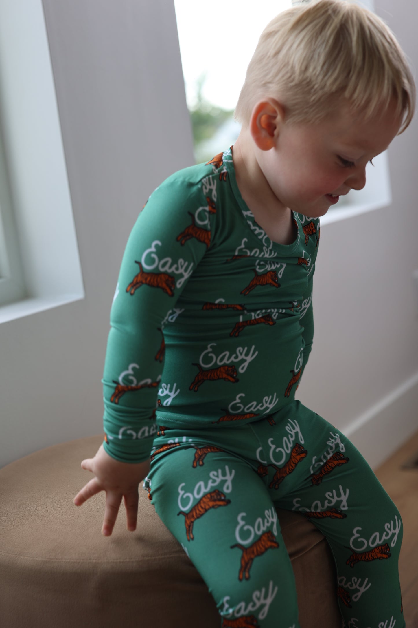 Easy Tiger Two Piece Pajama Set