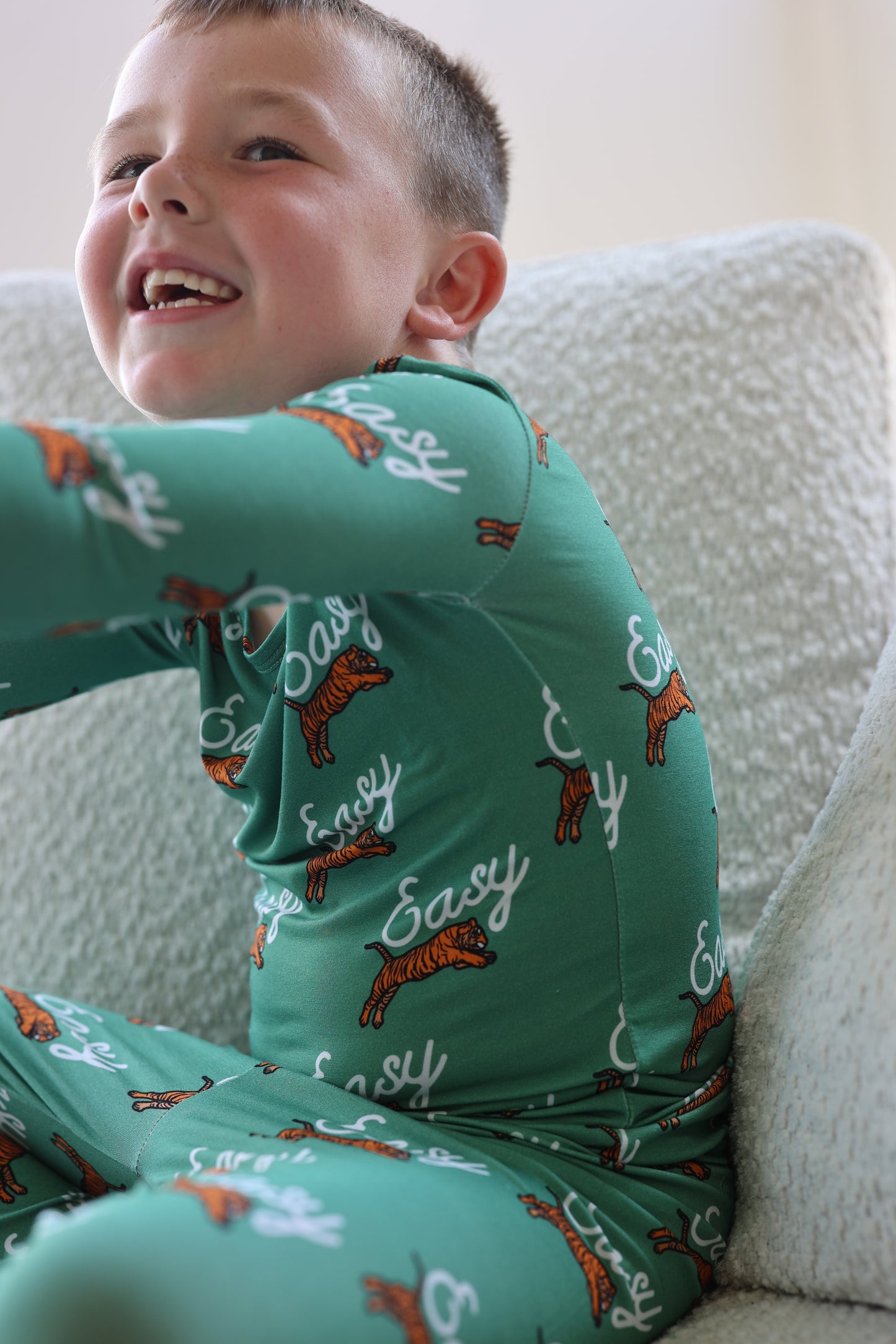 Easy Tiger Two Piece Pajama Set
