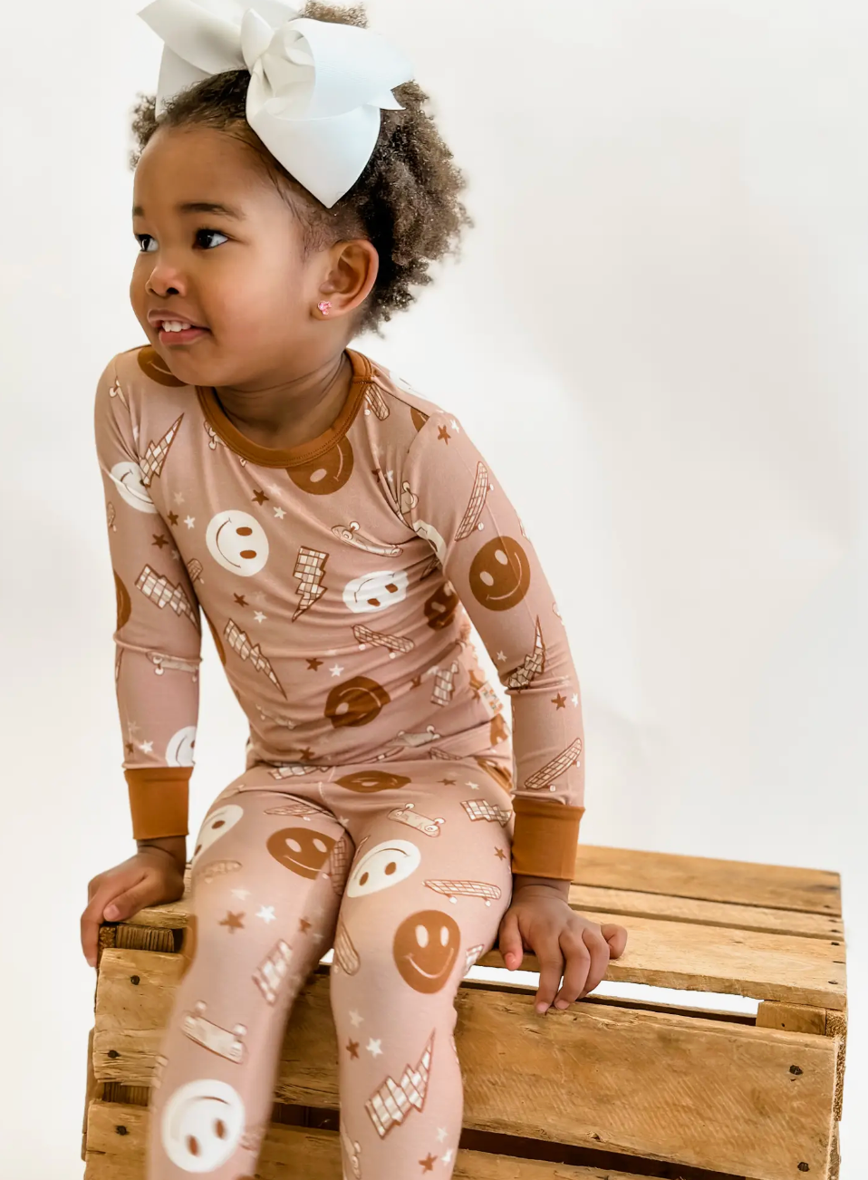 Neutral Skate Boy Pajama Set