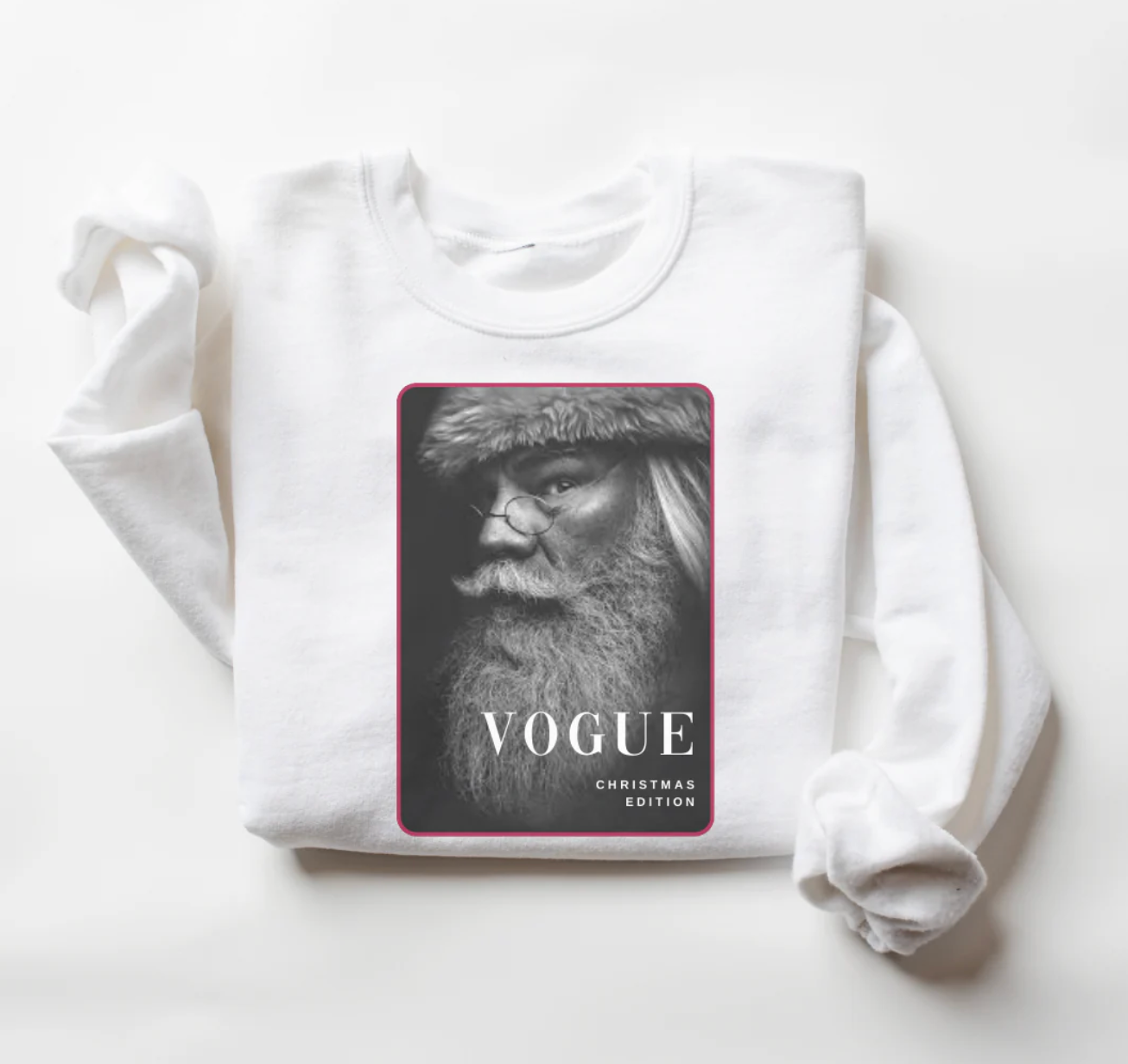 Vogue Santa Women's Crewneck