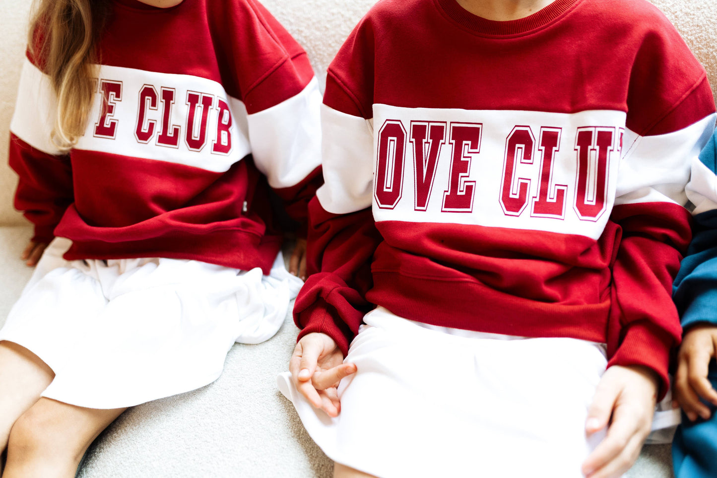 Love Club Burgundy Crewneck