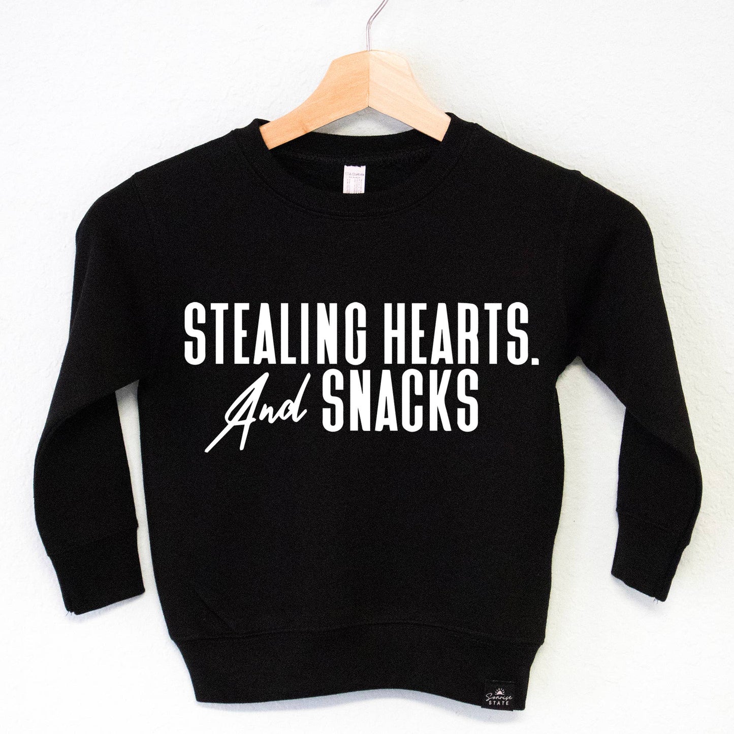 Stealing Hearts & Snacks Crewneck