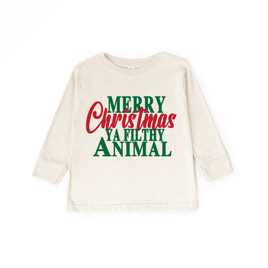 Ya Filthy Animal Long Sleeve Tee