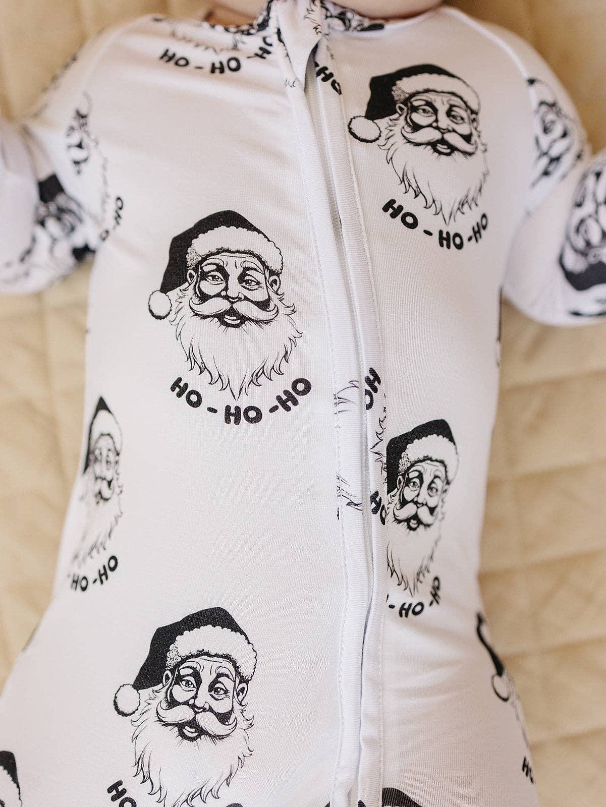 Cool Santa Zippered Pajama
