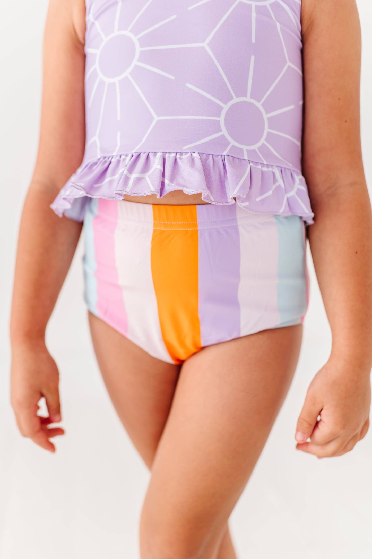 Sunny + Stripes Two Piece Swimsuit