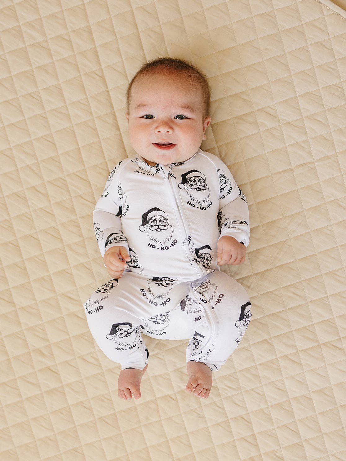 Cool Santa Zippered Pajama