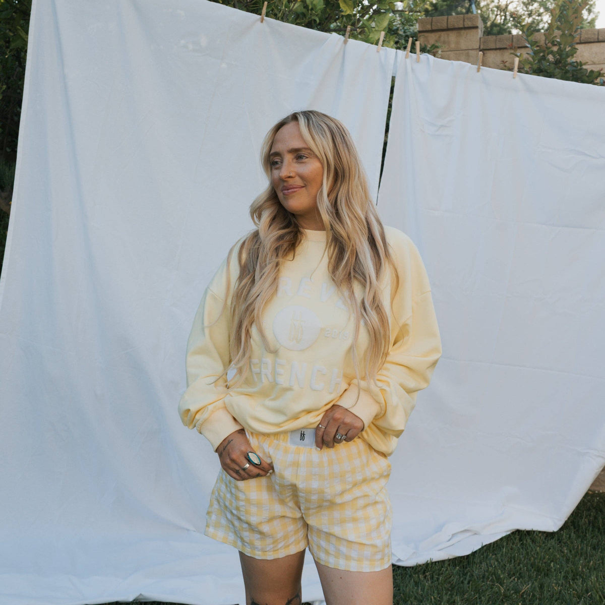 Forever French Lemon Crewneck