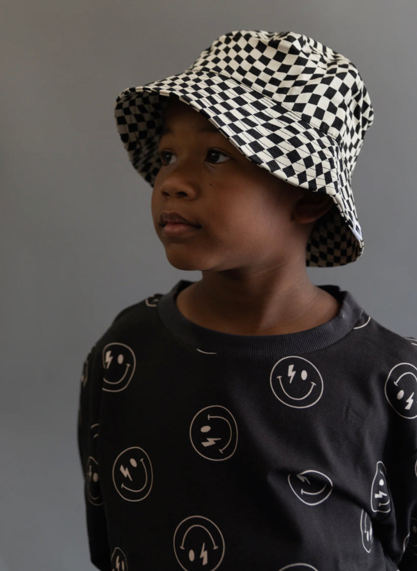 Checkered Bucket Hat
