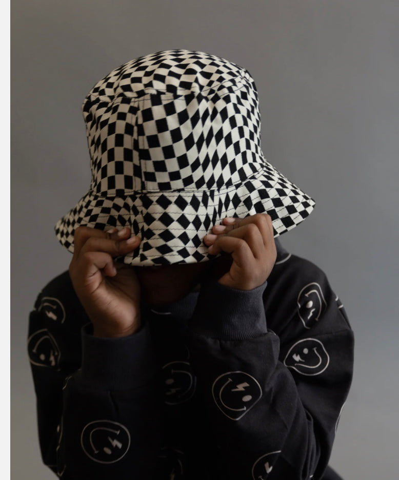 Checkered Bucket Hat