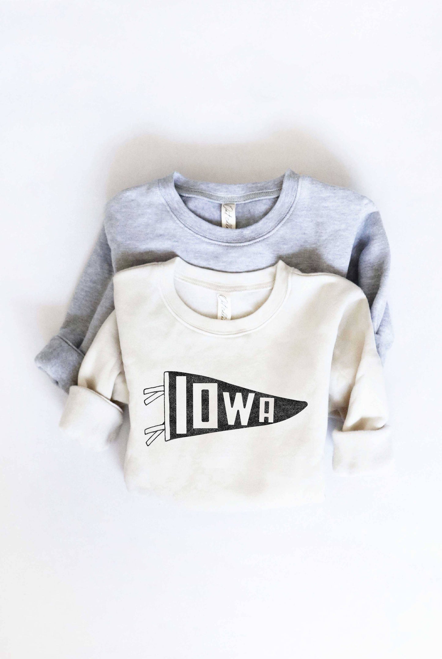 Iowa Pennant Toddler Crew Neck