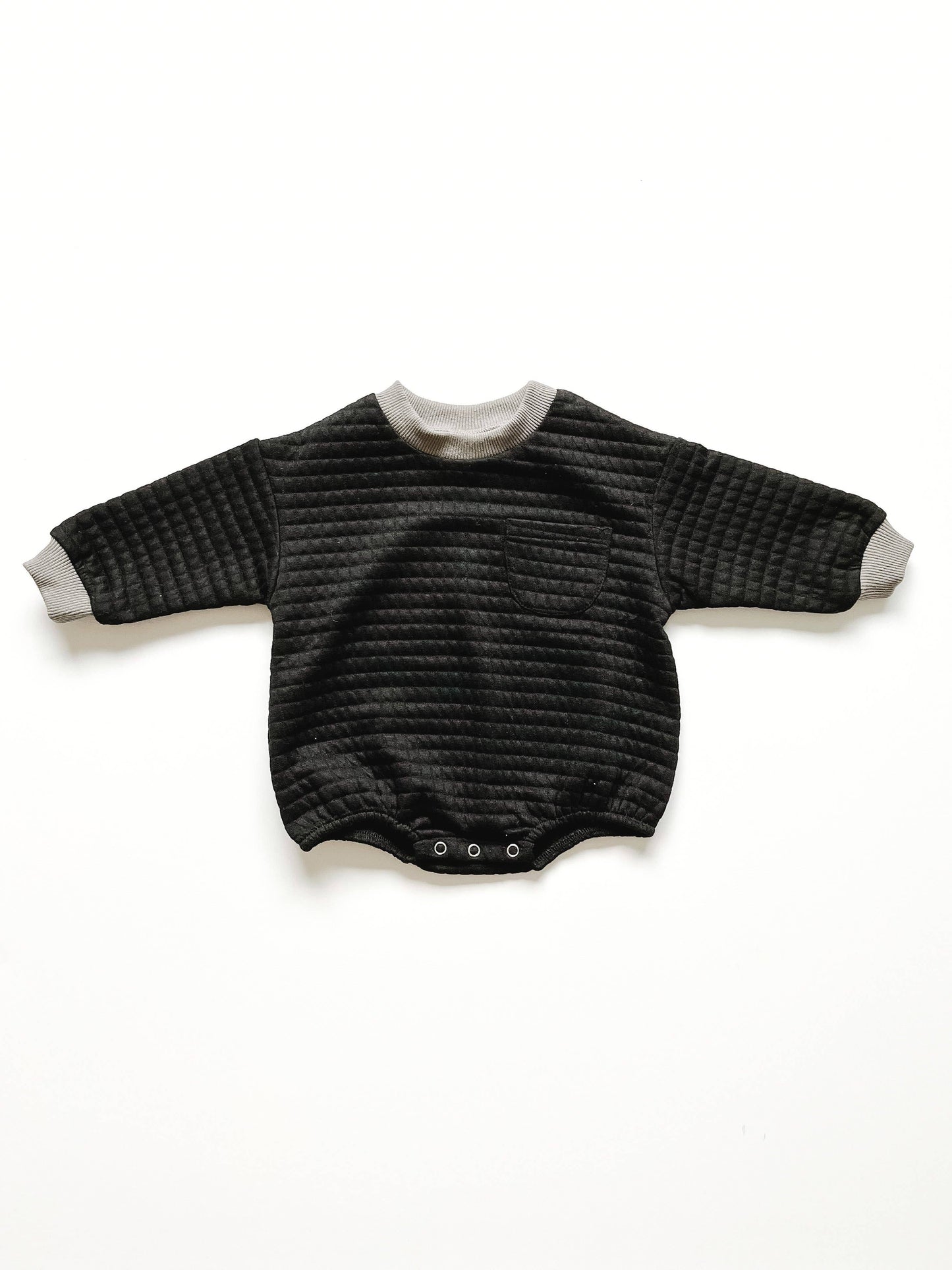 Raven Sweatshirt Romper