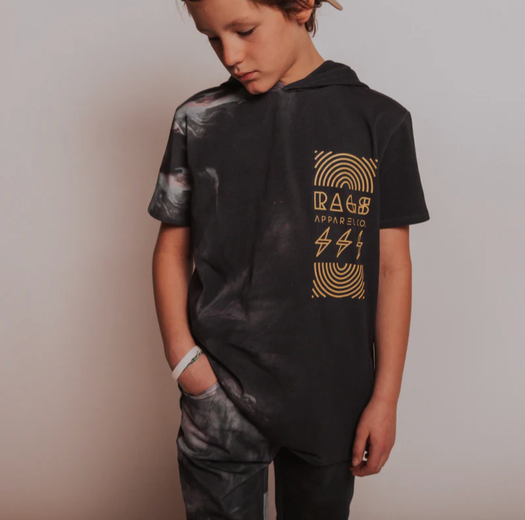 RAG Marble Dip Dye Tee