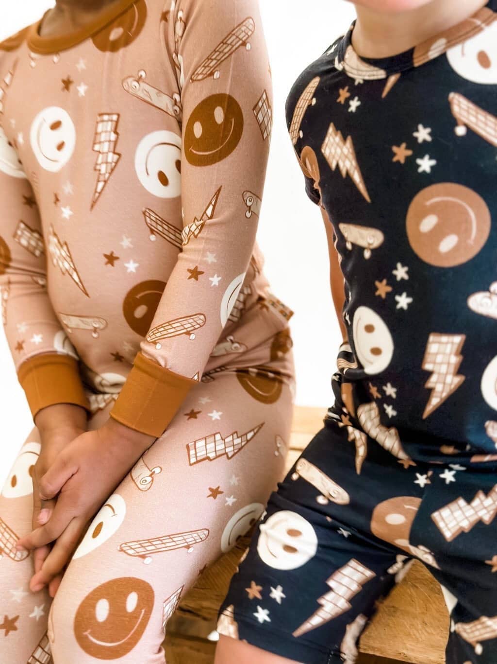 Neutral Skate Boy Pajama Set