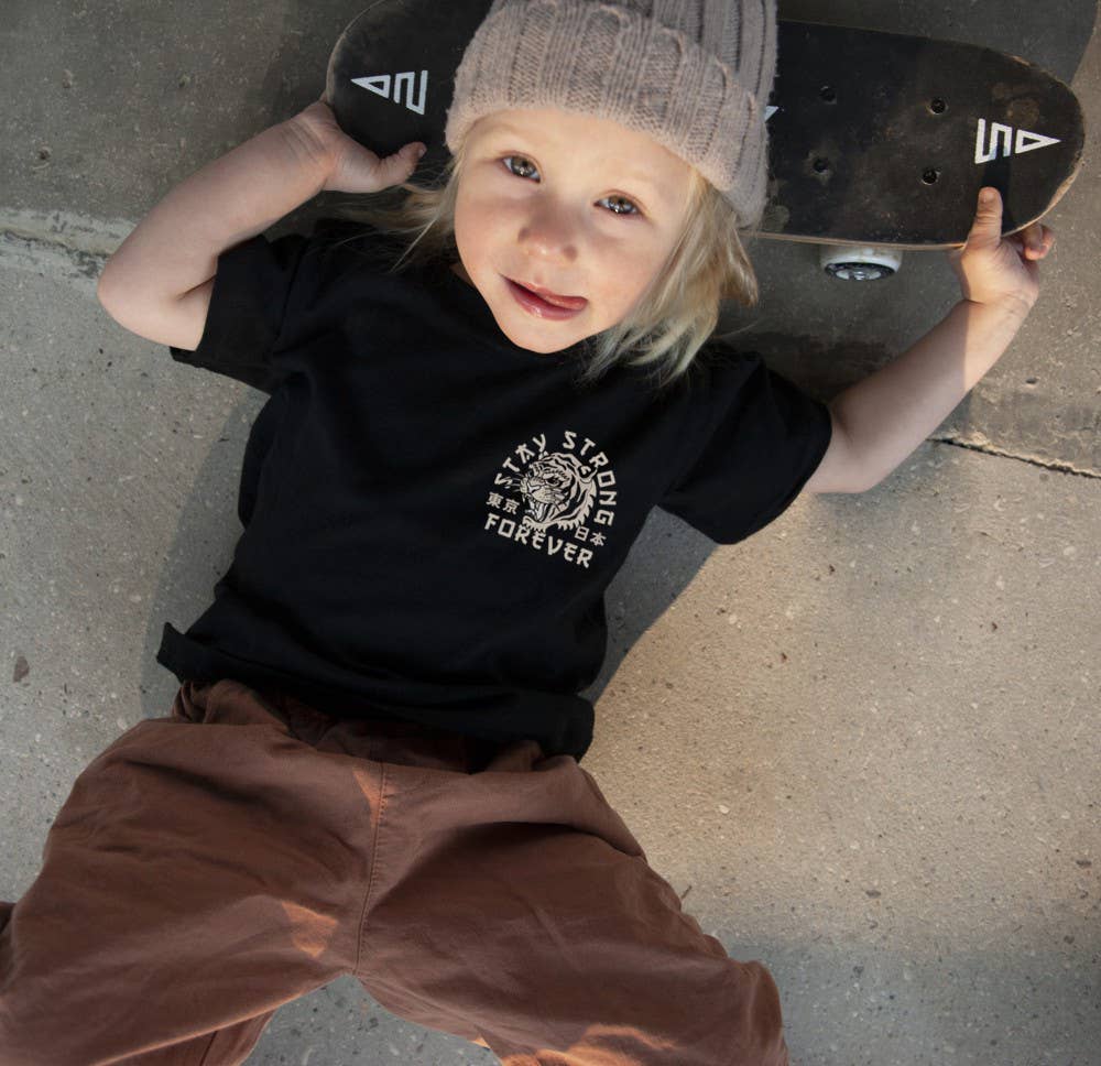 Stay Strong Forever Toddler Graphic T-shirt