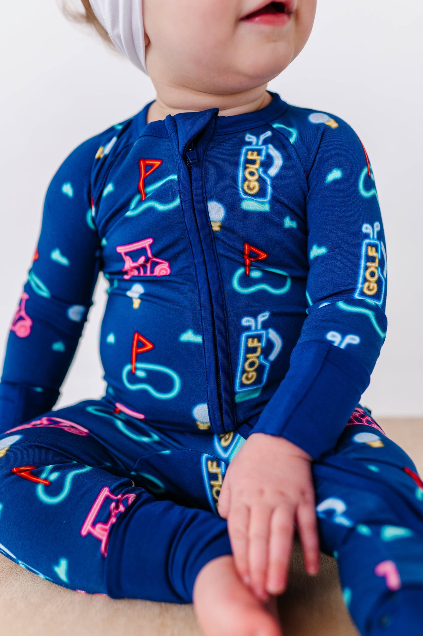 All Fore Dad Zippered Pajama