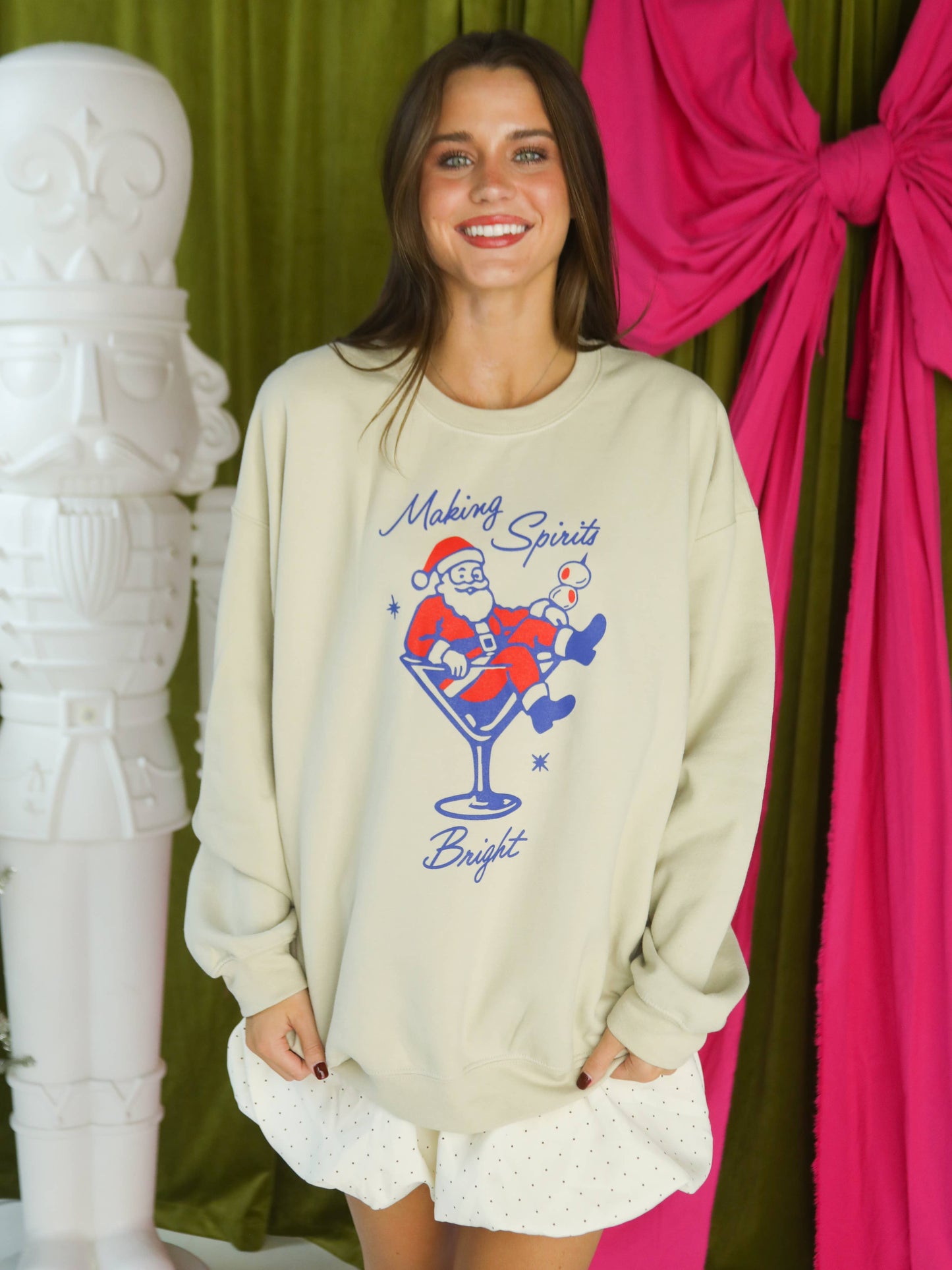 Making Spirits Bright Crewneck