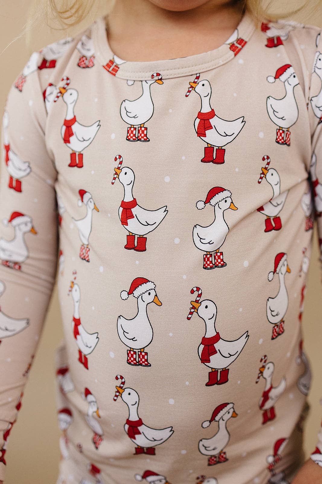 Merry Goose Two Piece Pajama Set