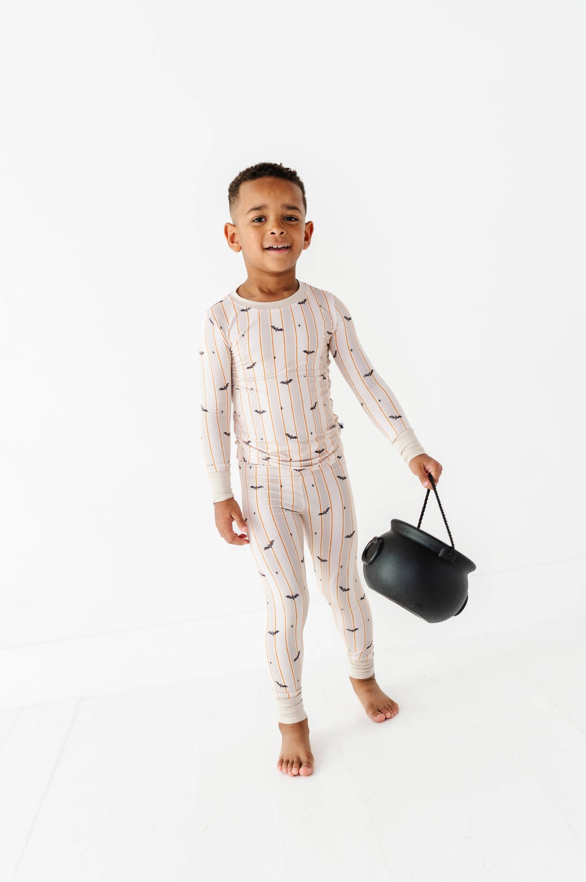 The Batty Bunch Two Piece Pajama Set - Sage