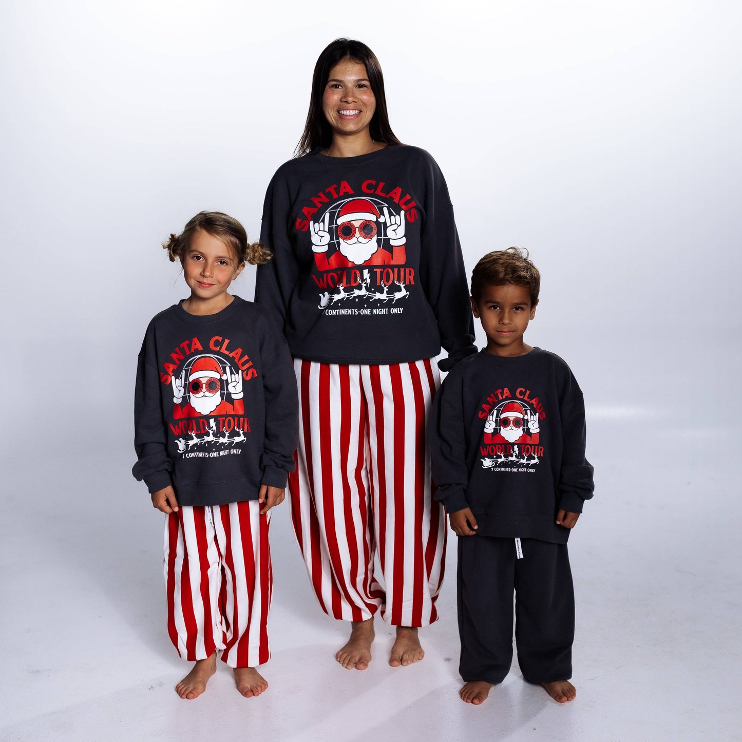 Santa World Tour Adult Crewneck