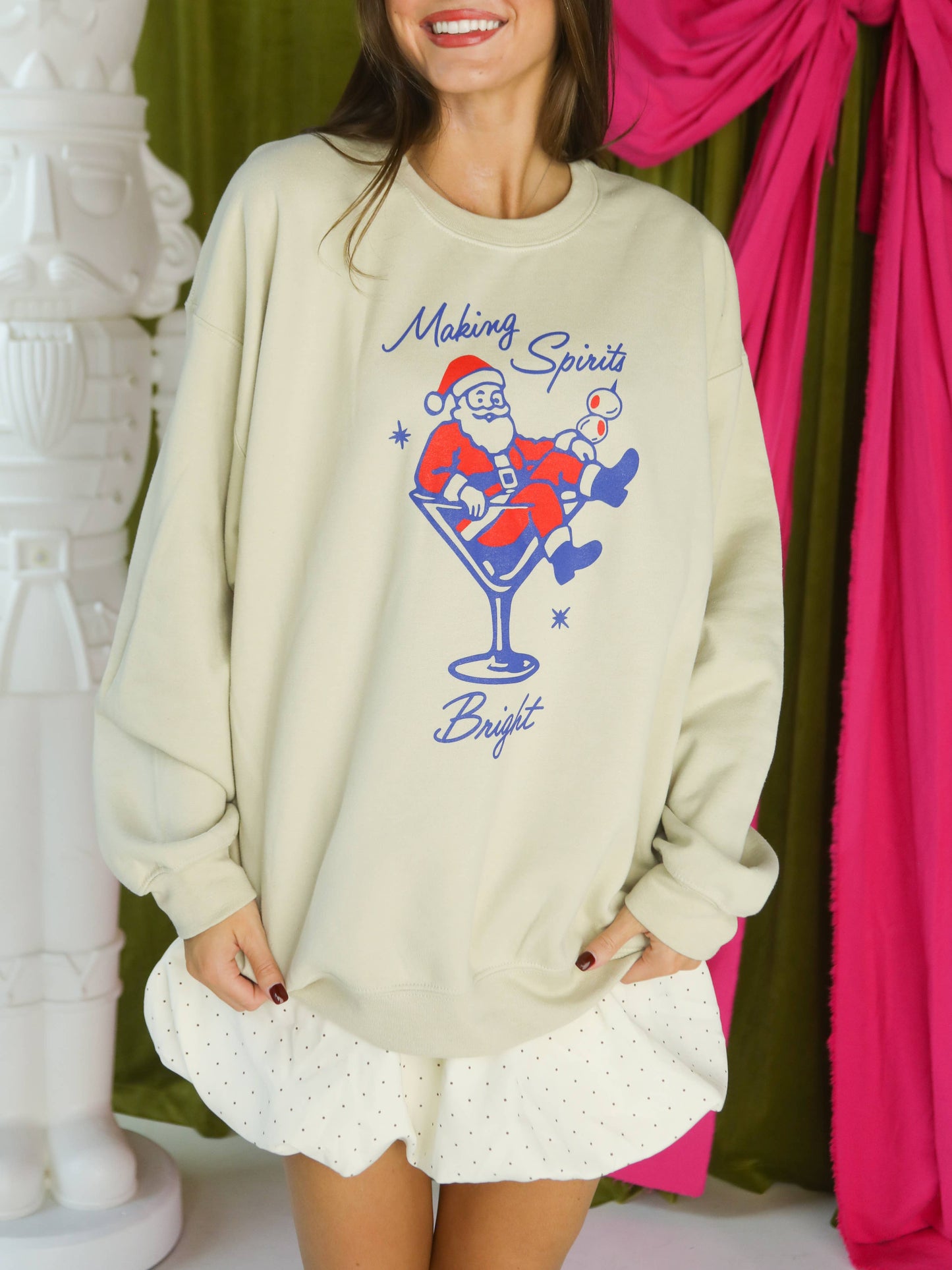 Making Spirits Bright Crewneck
