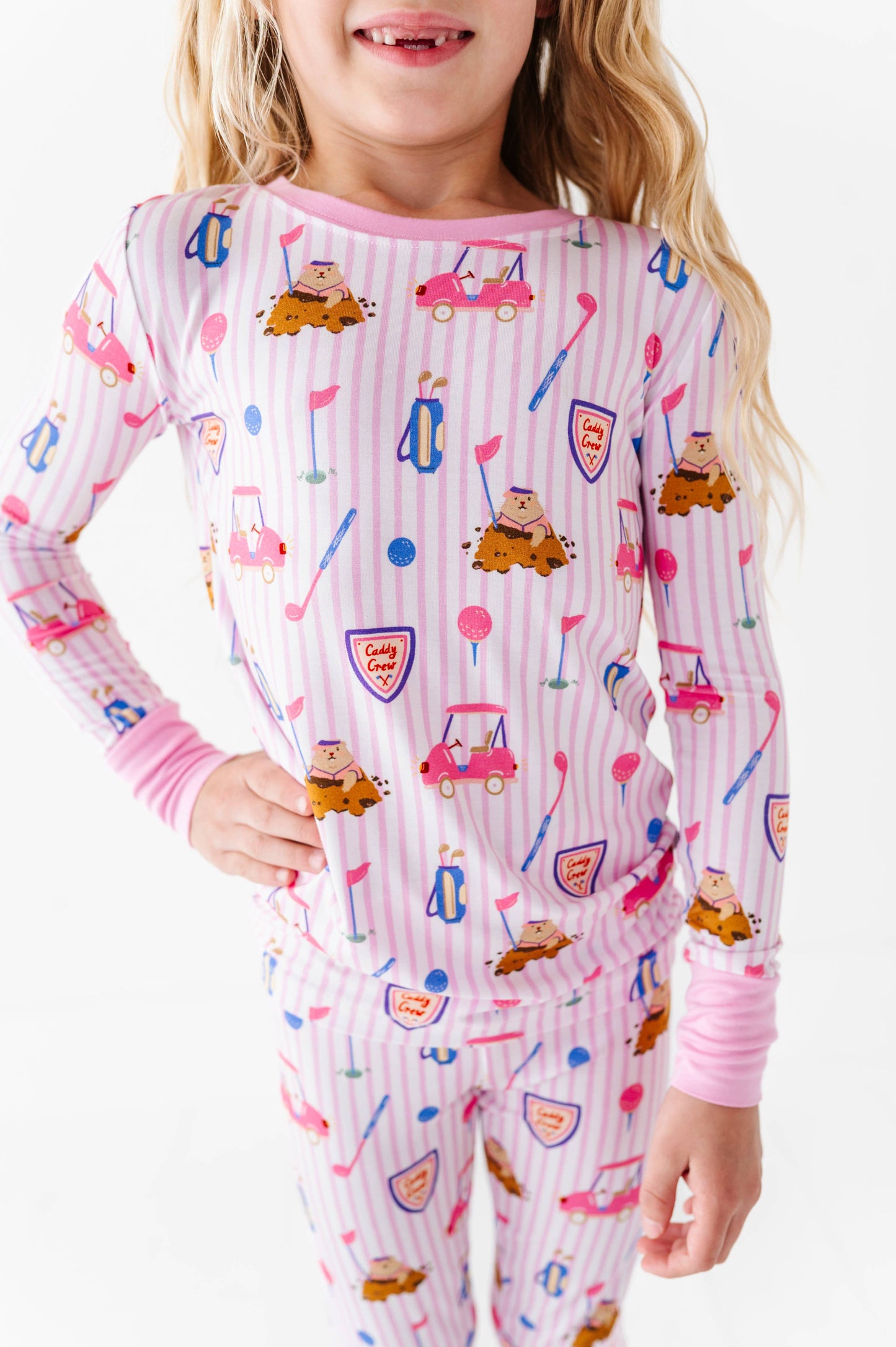 Caddy Crew Kids Pajama Set