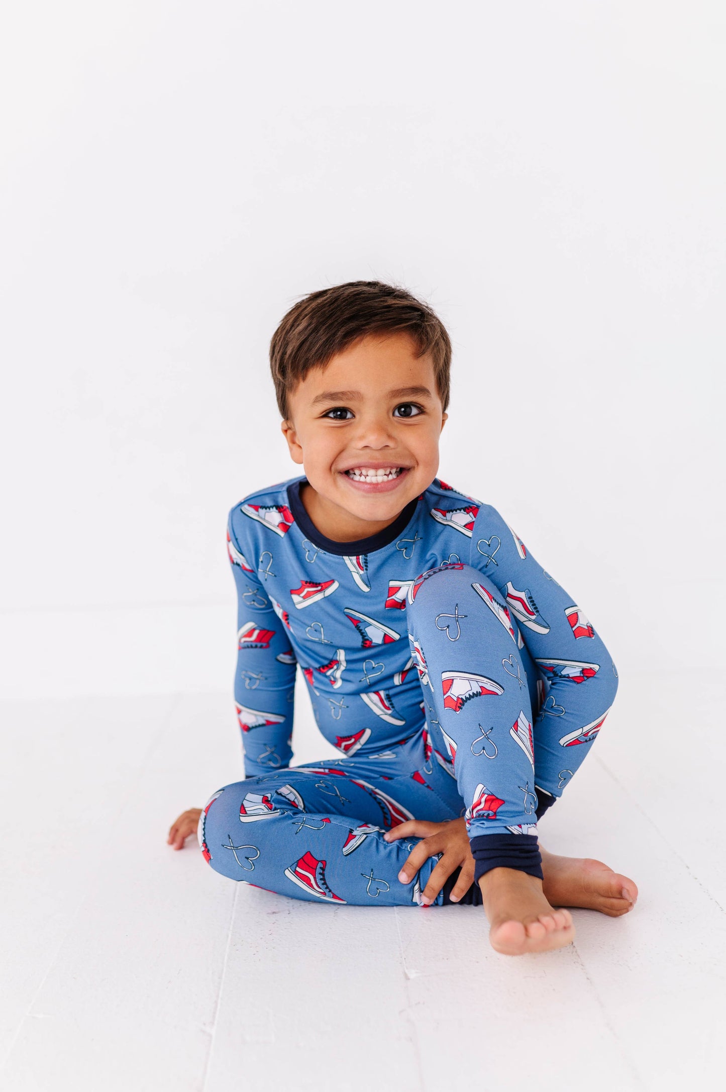 Sneaker Sweetheart Two Piece Pajama Set