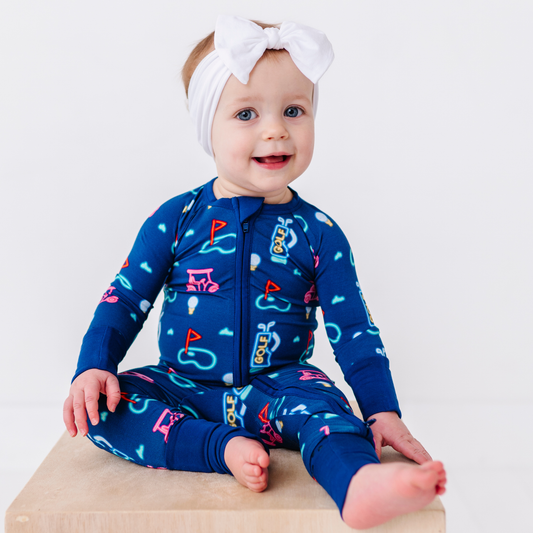 All Fore Dad Zippered Pajama