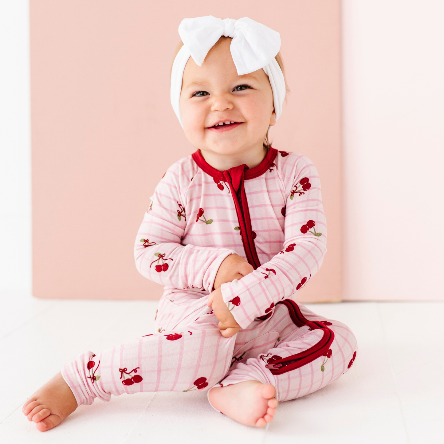 Cherry Sweet Zippered Pajama