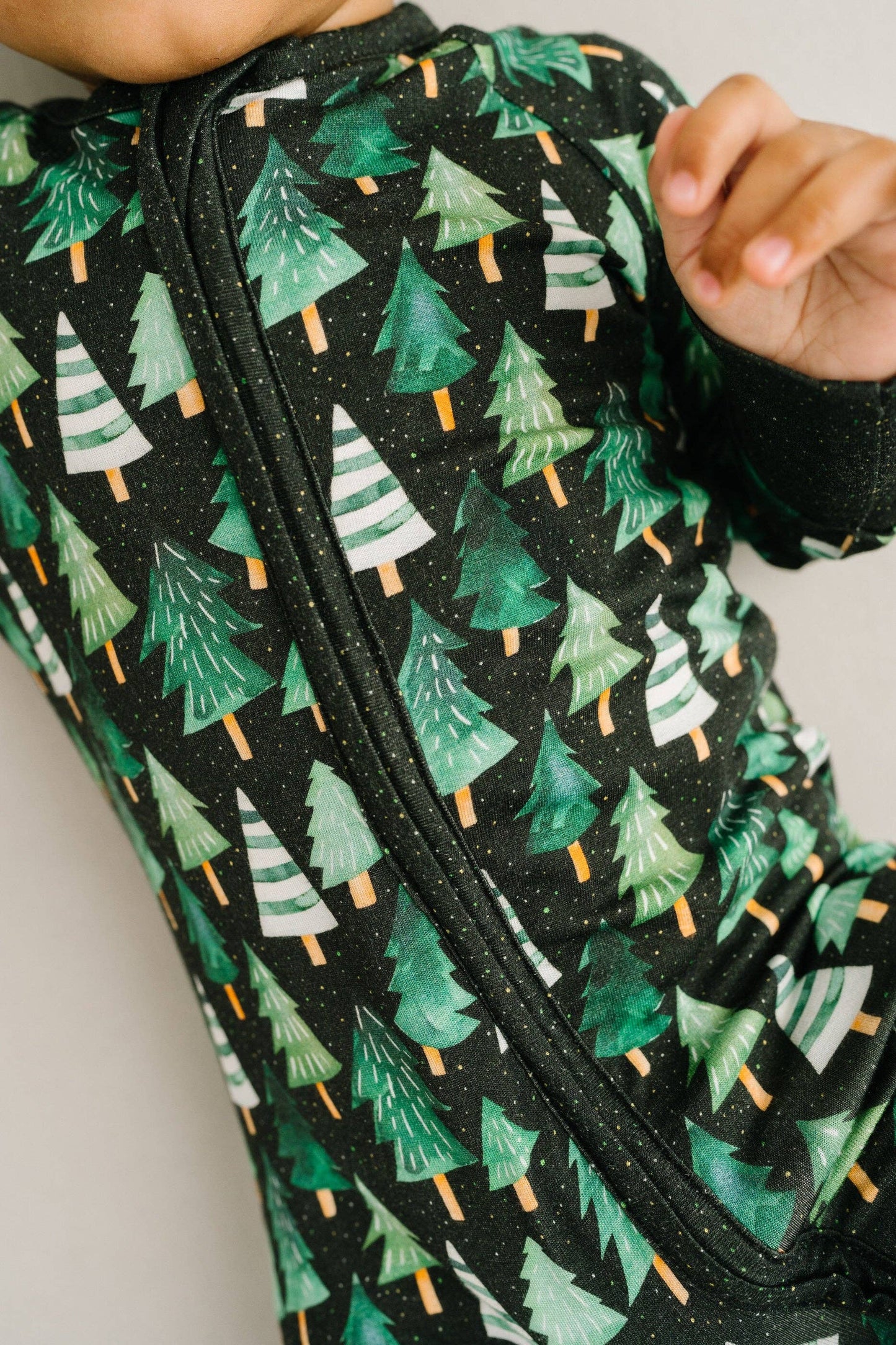 Evergreen Zippered Pajama