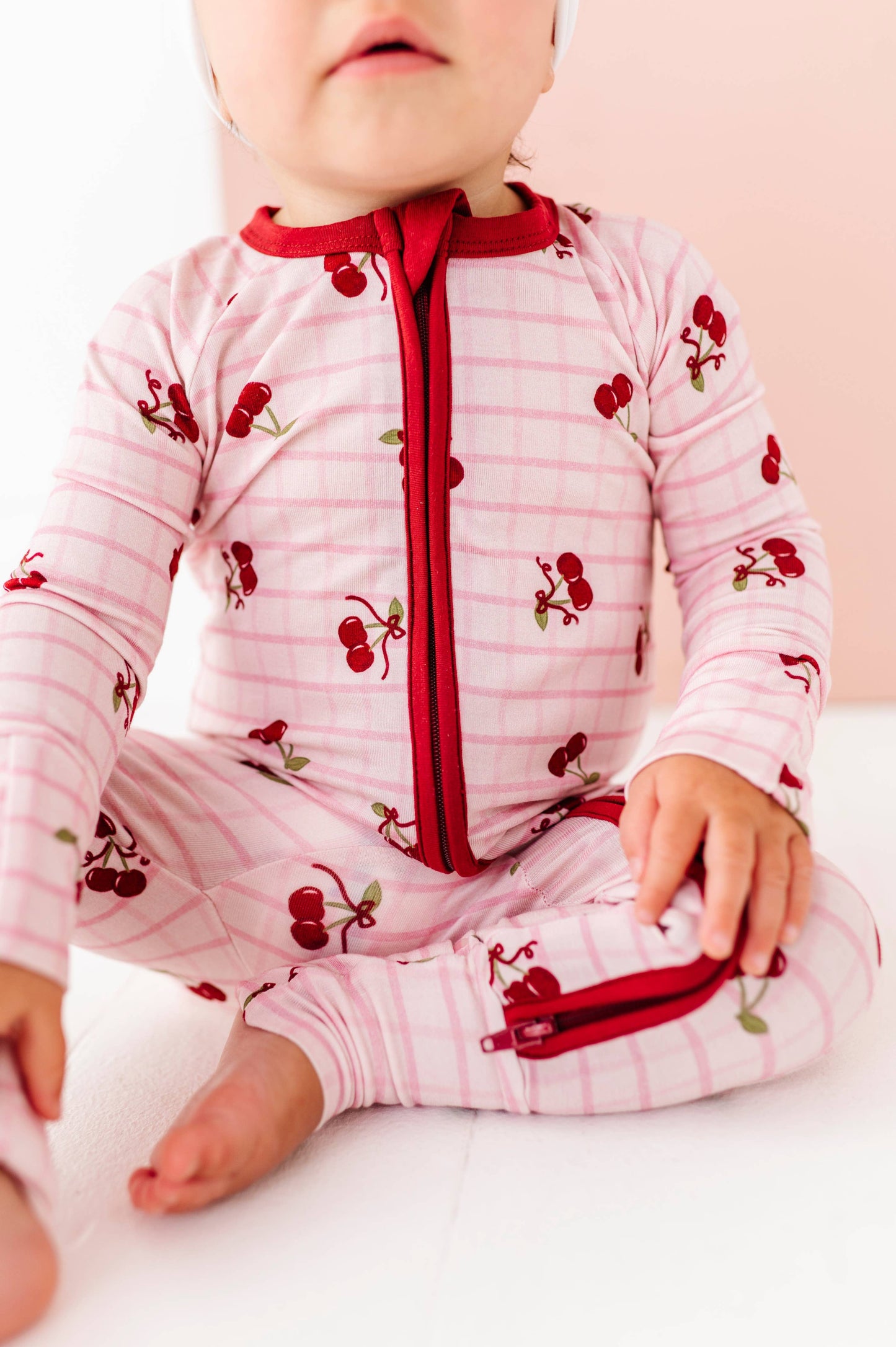 Cherry Sweet Zippered Pajama