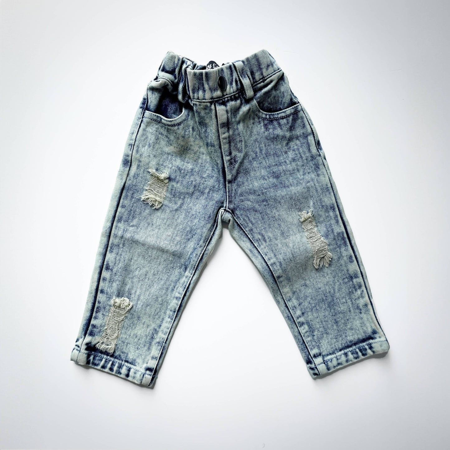 Acid Wash Denim Jeans