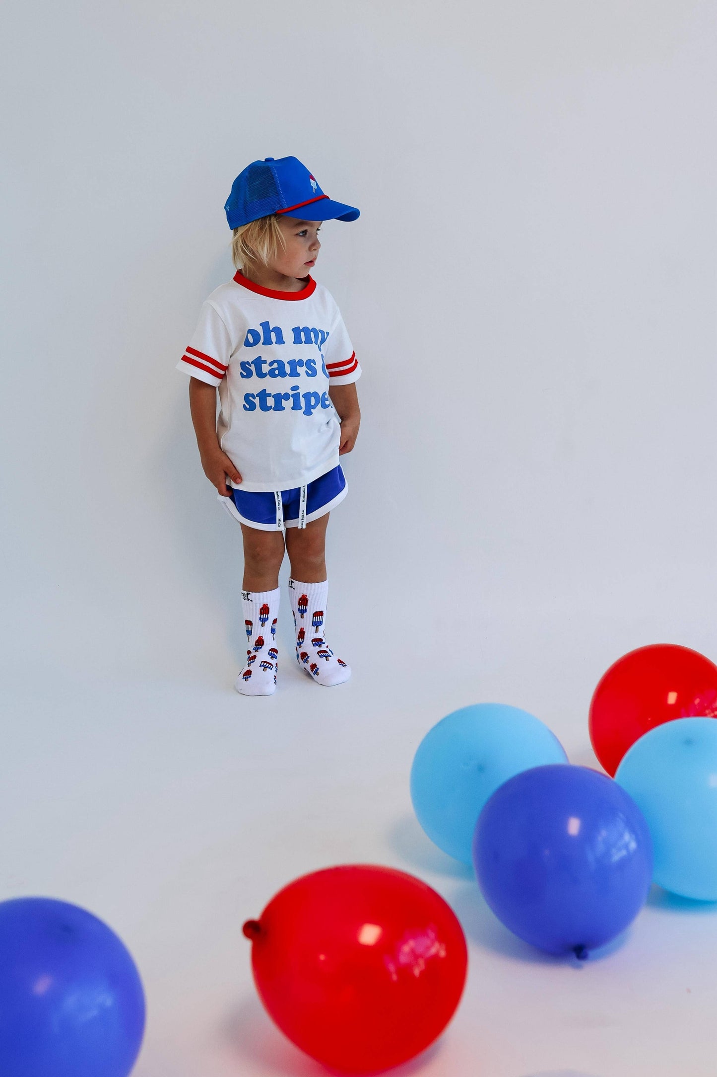 Oh My Stars and Stripes Tee