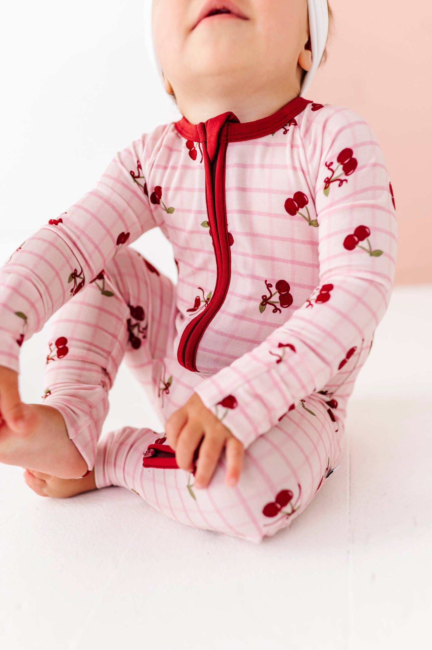 Cherry Sweet Zippered Pajama