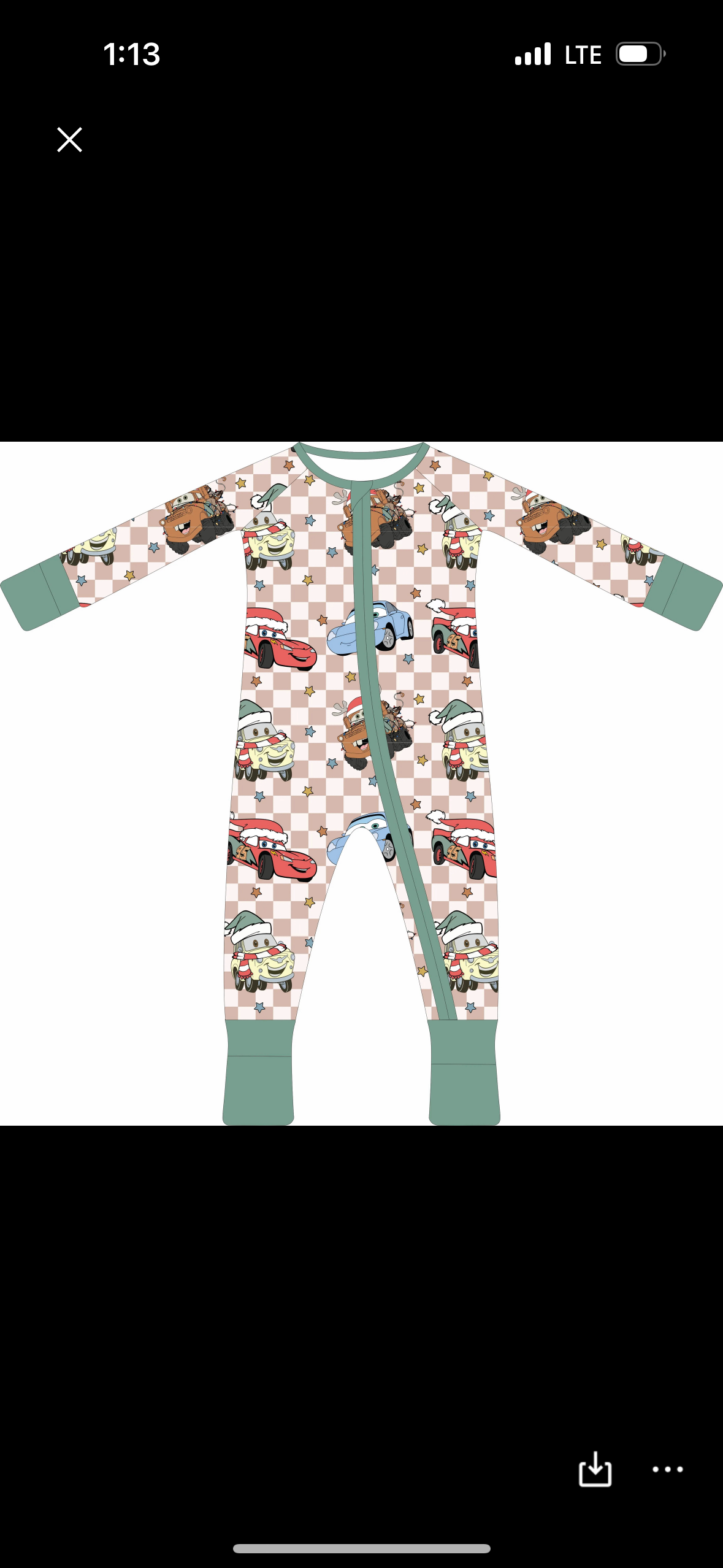 Speedster Dreams Zippered Pajama